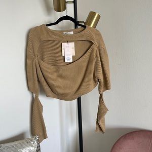 House of CB crop sweater